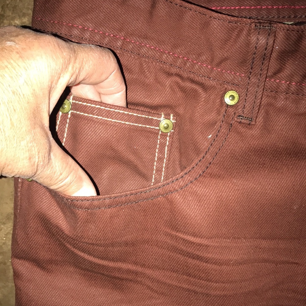 Men’s A. Tiziano Camo Jeans - Picture 5 of 10
